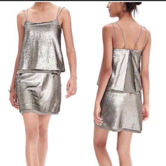 Banana Republic Dresses & Skirts - Banana Republic  Sequin Party Dress Size 6